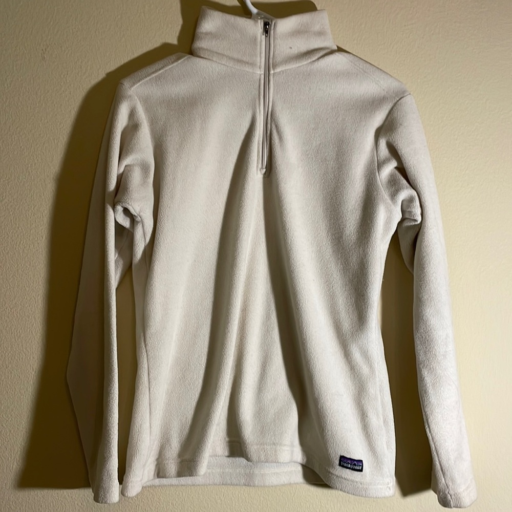 PATAGONIA white fleece